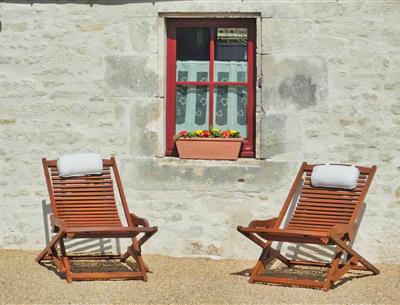 transats sur terrasse