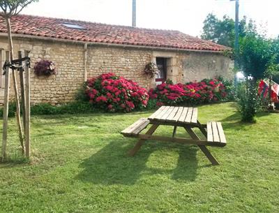 Vue arrière gîte